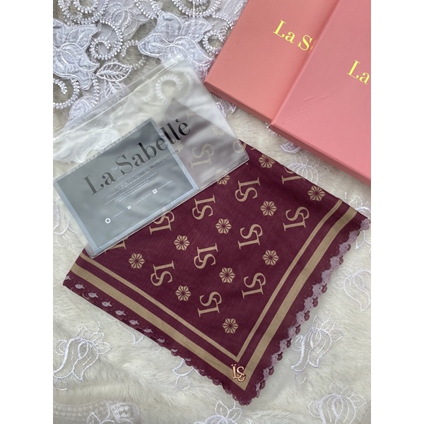 PL Scarf La Sabelle Sharjah - Maroon