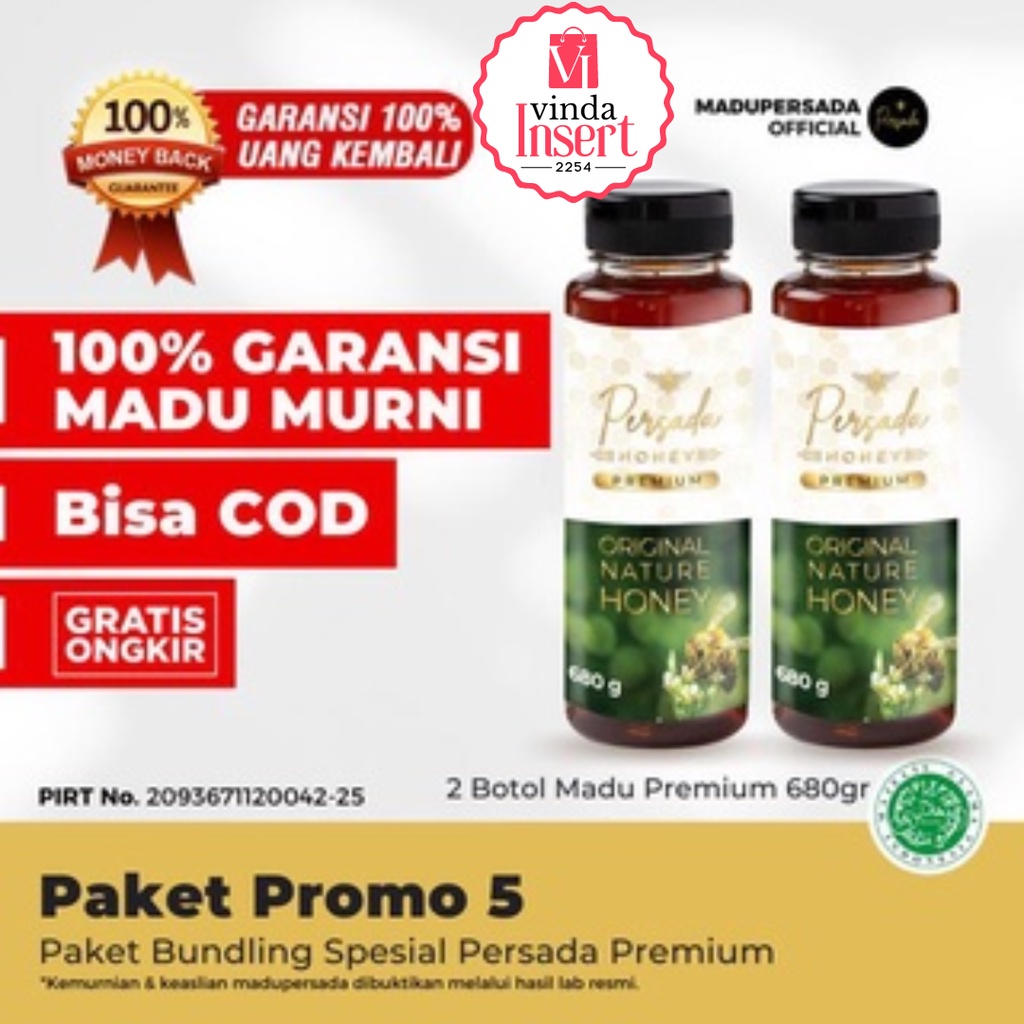 

PAKET PROMO 5 MADU PERSADA