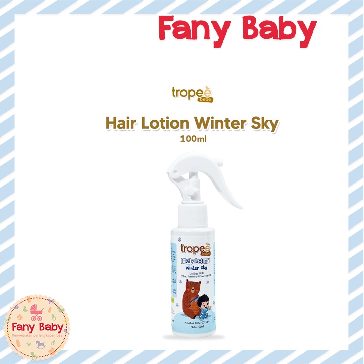 TROPEE BEBE HAIR LOTION WINTER SKY 100ML