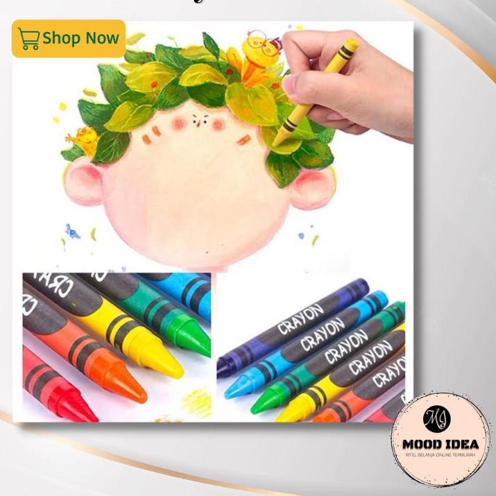 

☛☛ (MI) Set Crayon 208 Warna / Pensil Mewarnai Alat Menggambar Anak