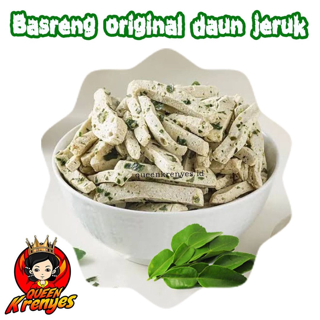 

[100 gr] Basreng kriuk stik viral ORIGINAL daun jeruk