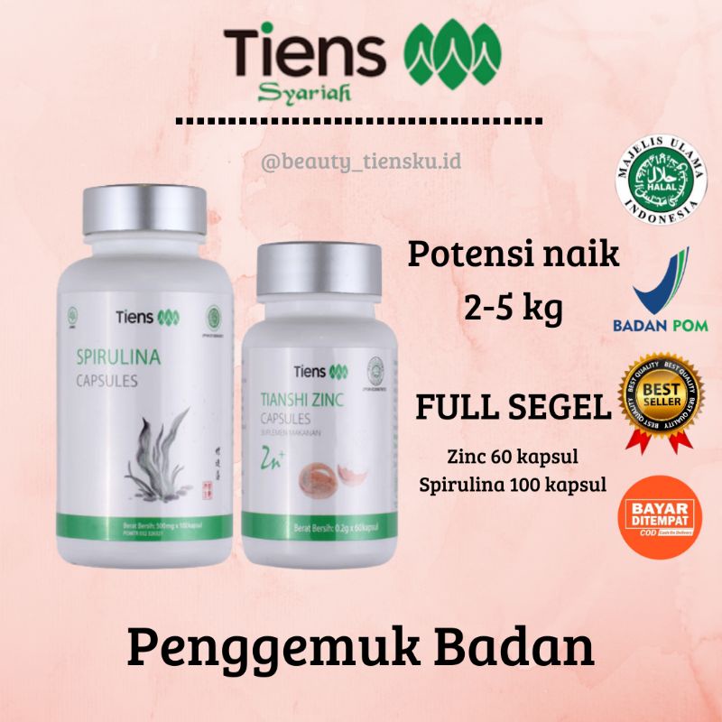 [Original] Penggemuk Badan Tiens - Suplemen Penggemuk Badan Tiens - Penggemuk Best Seller