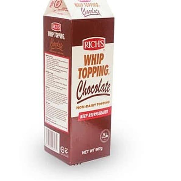 

Original Rich's Whip Topping Chocolate 907gr 