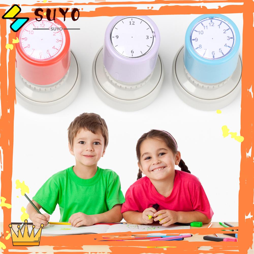 Suyo Jam Cap Hadiah Perangko Mainan Anak Alat Peraga Clock Dial