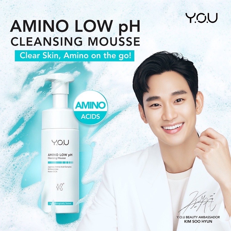 Y.O.U AMINO LOW pH CLEANSING MOUSSE// CLEANSING BY YOU //TERLARISSS