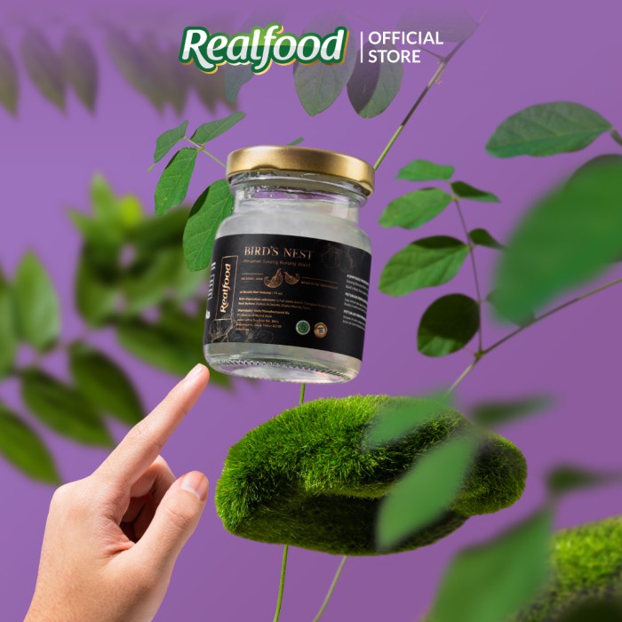 

READY-TO-DRINK-SIAP-MINUM- REALFOOD ROYAL WELLNESS SARANG BURUNG WALET + IMMUNE BOOSTER + GIFT