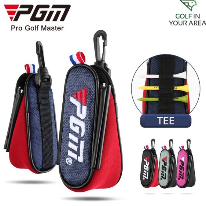 PGM Mini Portable Golf Ball Bag Belt Nylon Waist Pouch