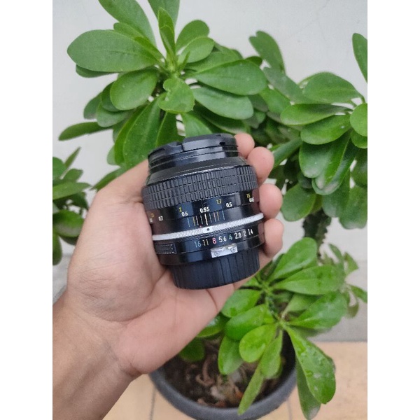NIKON AIS 50MM F1.4 MANUAL LENSA NIKON 50MM F1.4 MANUAL BEKAS BUKAN LENSA MANUAL NIKON 35MM