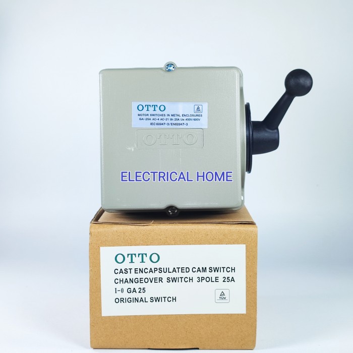 Cam Starter Ohm Saklar 3P GA-25A I-0 (ON-OFF) OTTO.