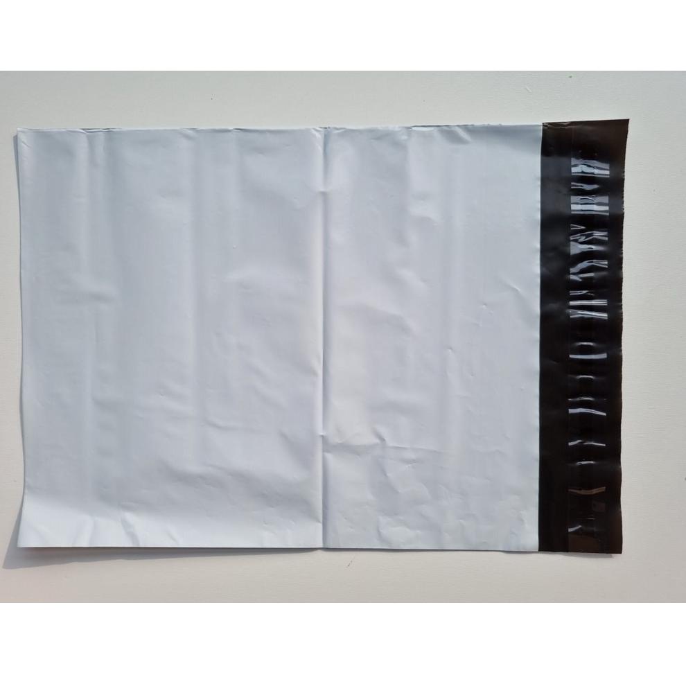 

[PRODUK FE9YF] POLYMAILER ±100PCS 25x35CM PUTIH PREMIUM GLOSSY PLASTIK POLYMAILER WHITE JK7