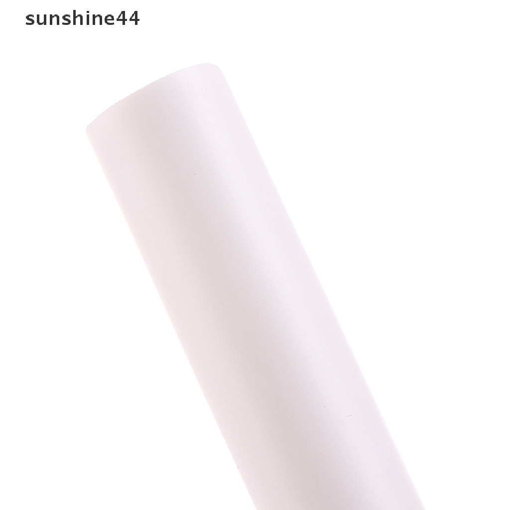 Sunshine 10Pcs 15/31cm Batang Penyangga Kue Piling Straw Dowels Plastik Putih.