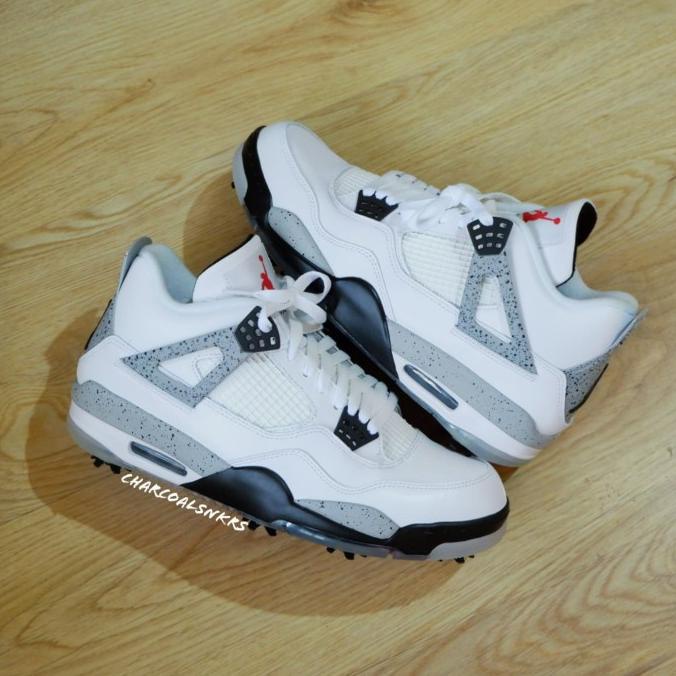 Air Jordan 4 Golf "White Cement" CU9981-100