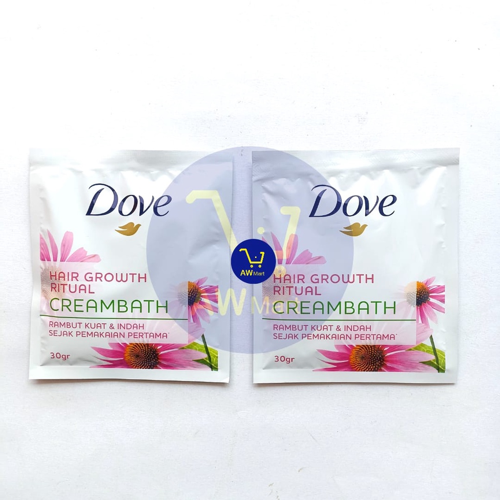 DOVE CREAMBATH 30GR - HAIR GROWTH RITUAL