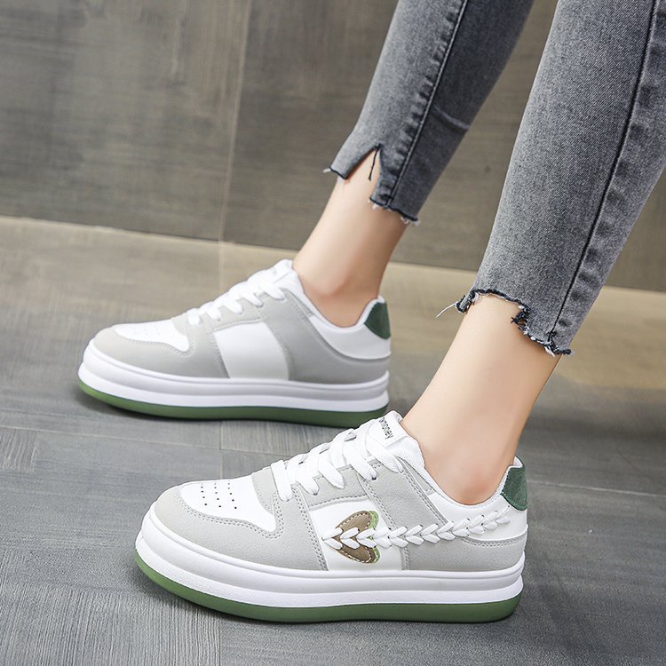 COD Sneakersdaily 1230  Sepatu Sneakers Tali Wanita Premium