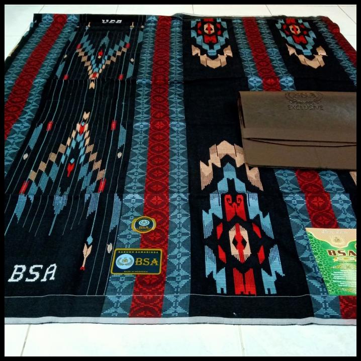 Promo Sarung Tenun Motif Bhs Sgt Sge Hitam