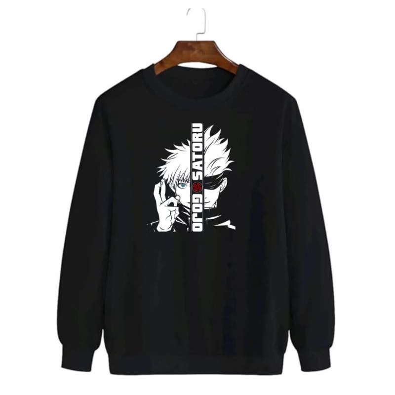 Sweater CREWNECK GoJo satoru pria style