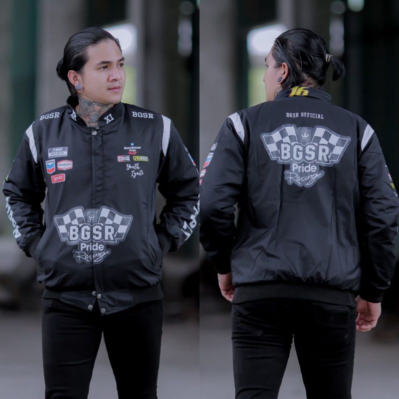 Jaket Nascar Racing Pria King BGSR™ Original Men's Jaket Bomber Nascar | Jaket Vintage | Jaket Bomber Nascar | Jaket Pria