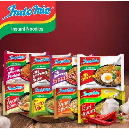 Indomie All Varian 90gr + Pop Mie 75 gr Buy 5 Get 1