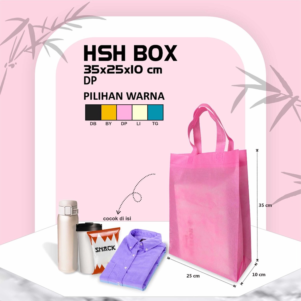 

ALTHEA Tas DokumenTas Souvenir Tas Event Tas Promosi Tas Packaging Spunbond 35x25x10