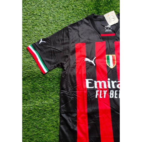 Jersey A C M I L A N Home 2022 2023 Grade Ori Import Baju Sepak Bola Pria Dewasa