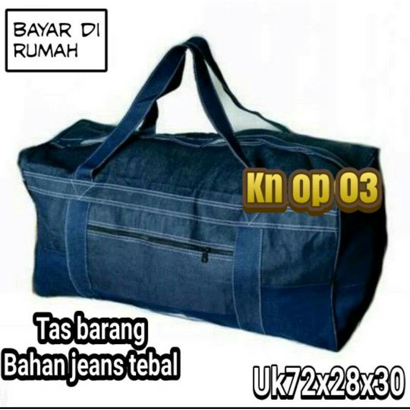 tas pakaian travel koper besar knop 3