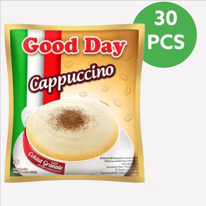 

Good Day Cappucino (30 pcs x 25 g)