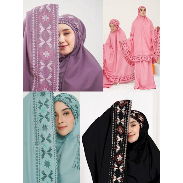 Mukenah Khadijah Bordir /Mukena khadijah