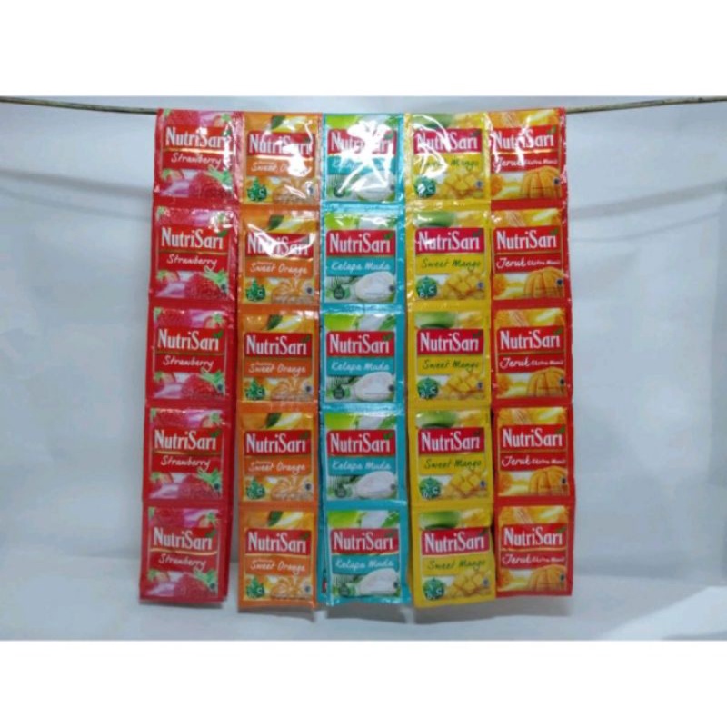 

Nutrisari 1 renceng (isi 12pcs) | Banyak varian rasa