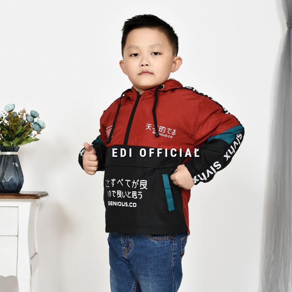 Jacket Anak Kantong Depan -Jaket  anak Terlaris - 2-12 tahun