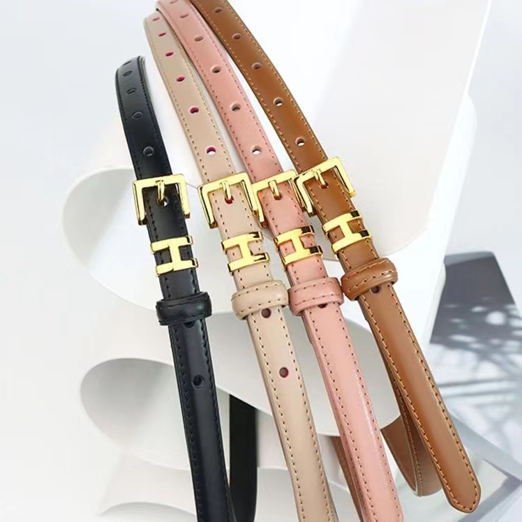 BGS-222 Ikat Pinggang Wanita kulit gaya Casual, belt wanita Bahan Kulit Sintetis Import Fashion Korea