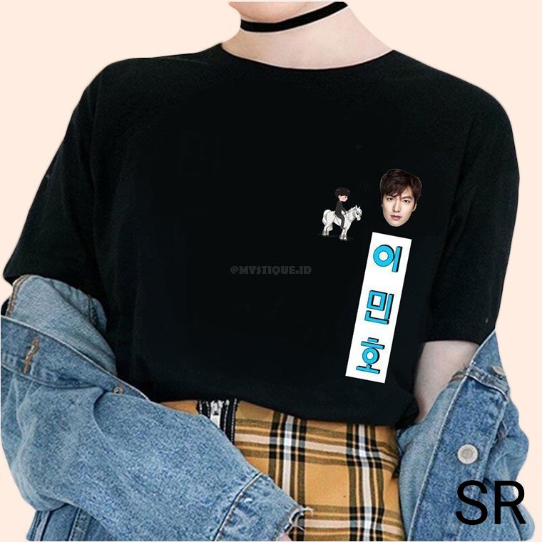 SR811  - BAJU KAOS OPPA SERIES T-SHIRT LEE MIN HO