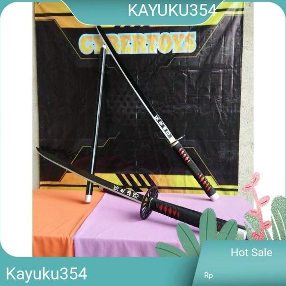 [COD] TERLARIS katana KAYU demon slayer kimetsu no yaiba tanjiro EKSLUSIF Kode 795