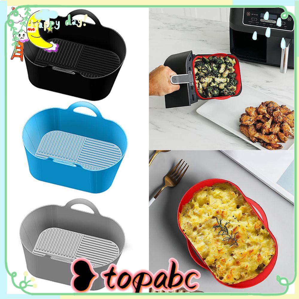 Top Foldable Silicone Pot Cooking BBQ Plate Pemanas Reusable Pengganti Liners Baking Pan