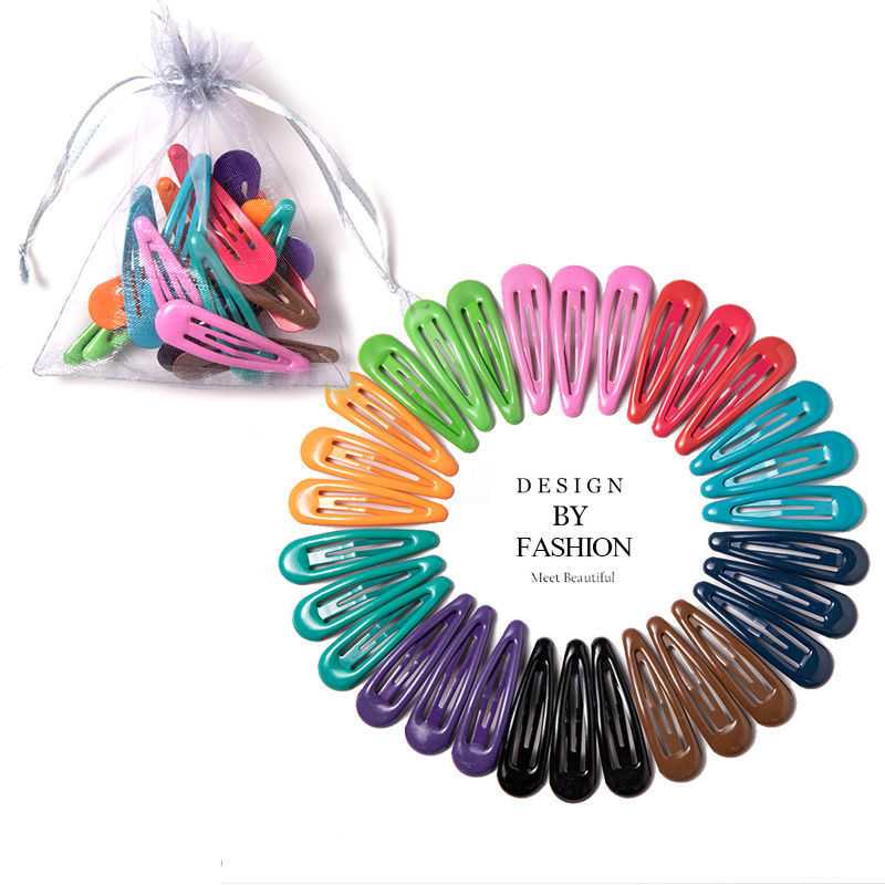 Meina Ikat Jepit Rambut Cute Colorful Hairpins Clip 30 PCS - Z198 ( Mughnii )