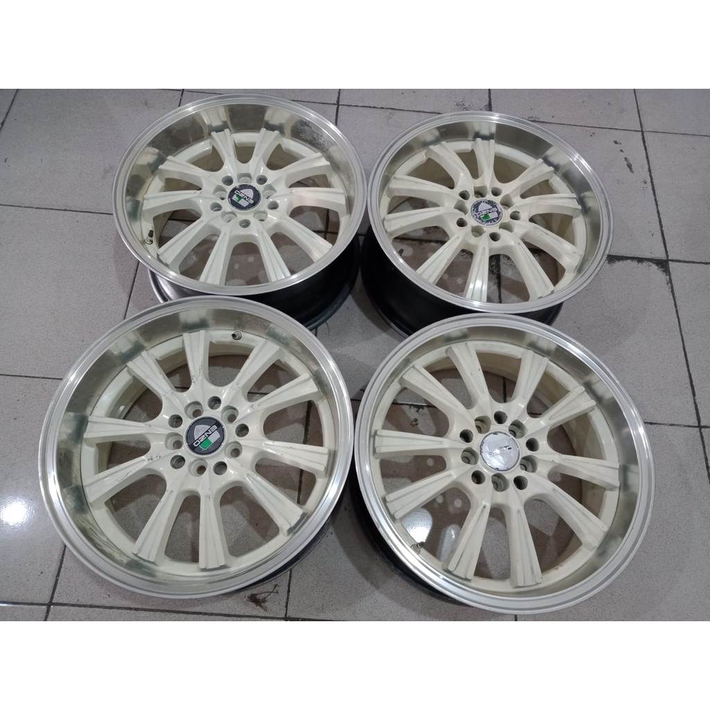 Jual Velg Mobil Bekas Racing Denzo Celong Ring Lebar Et Pcd