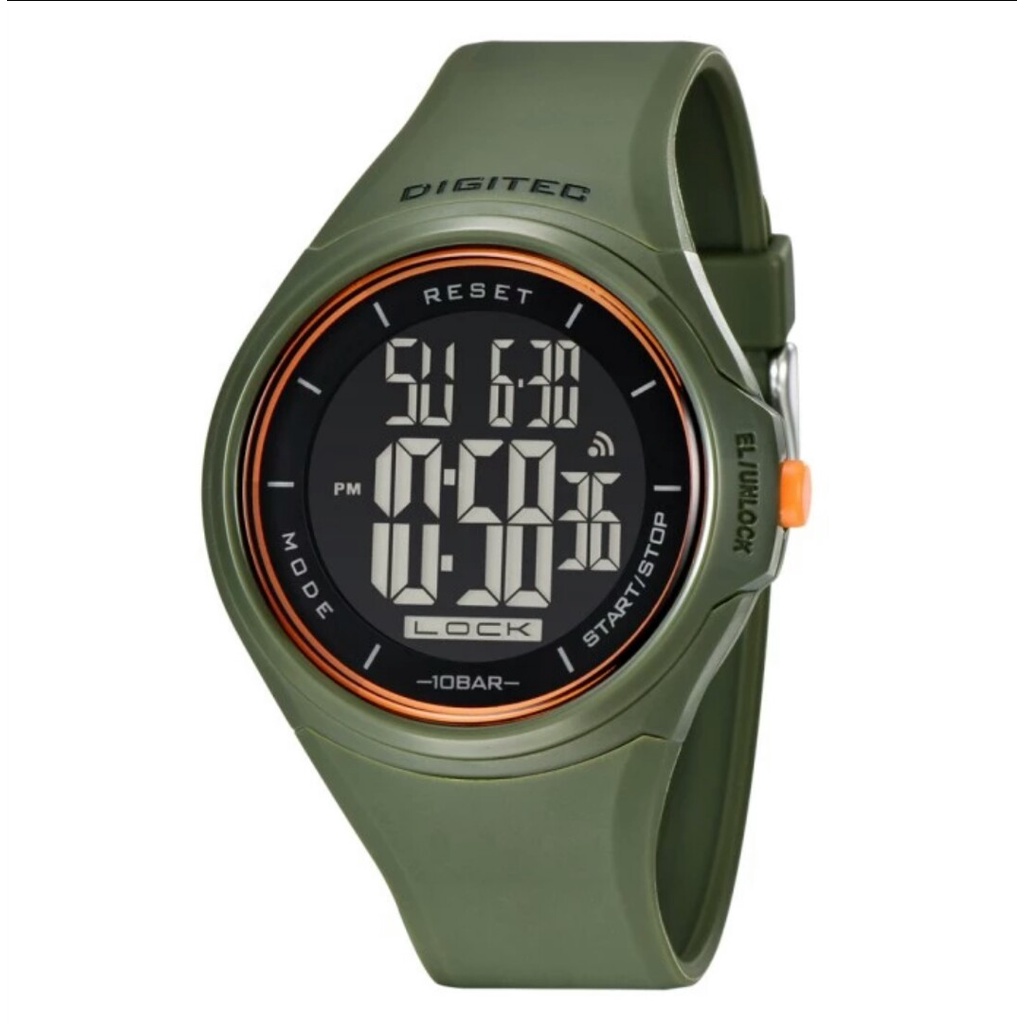 Jam tangan DIGITEC 8086 tali rubbe digitec  touchscreen original pria