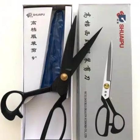 

[BISA COD] Gunting Kain/Gunting Bahan Gunting Shuaipu 9 inch/Gunting Jahit