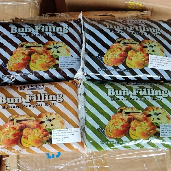 

Trans Bun Filling Pandan / Red Bean / Dauyong / Black Sesame 1kg
