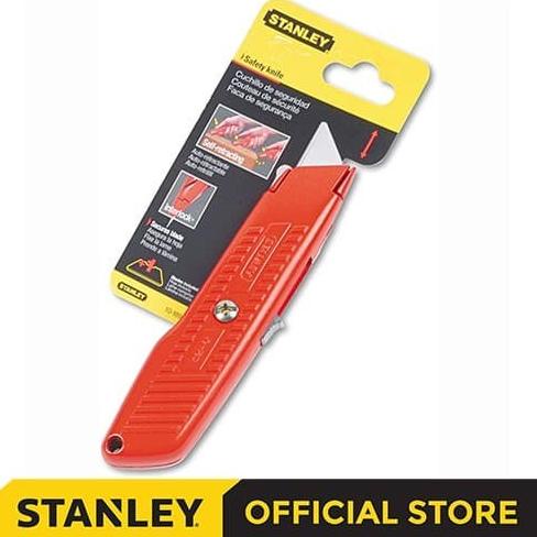 

Stanley Utility Knife Cutter Safety Lock / Pisau Cutter 6inch 10-189C