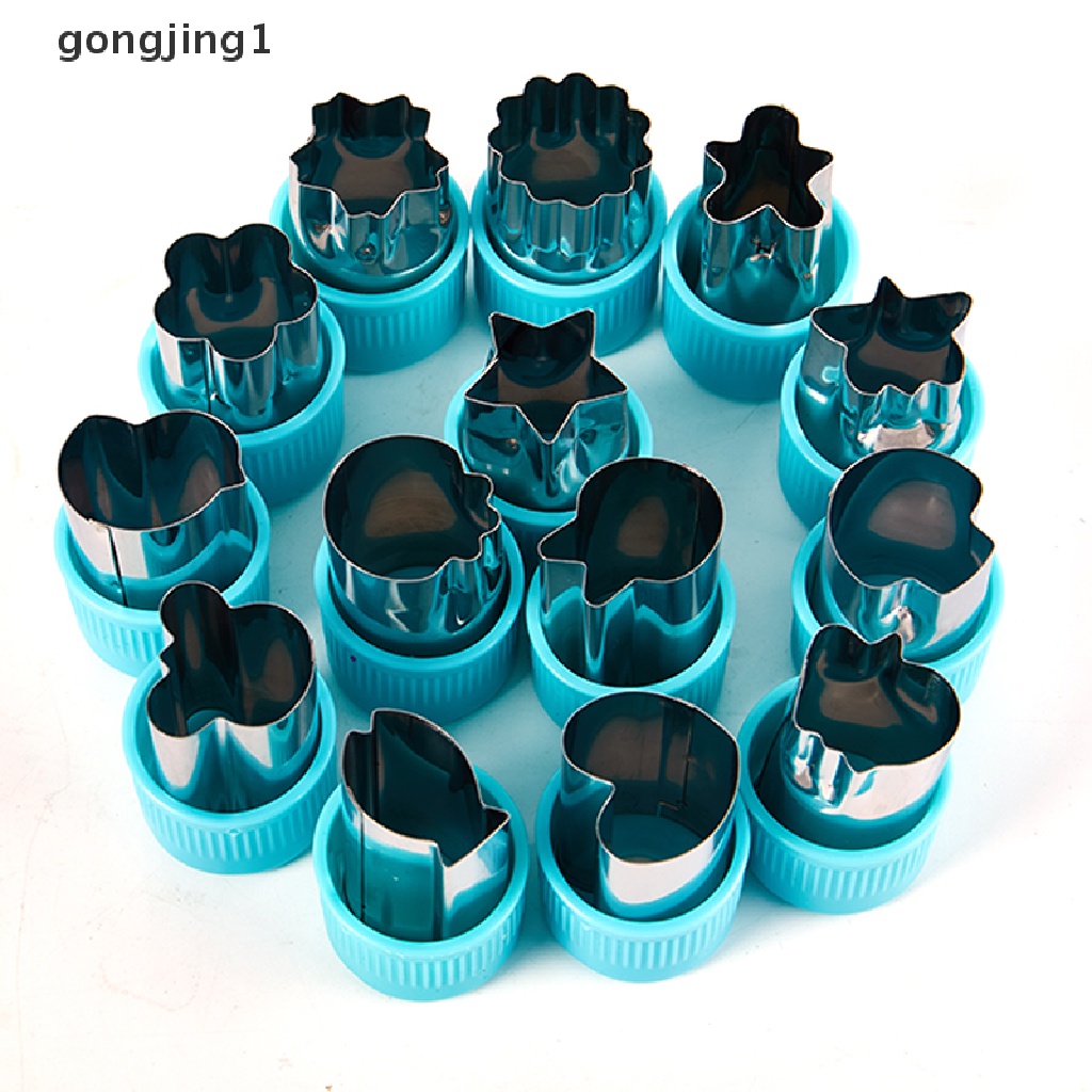 Ggg Alat Pemotong Sayuran Gagang Plastik Stainless Steel Buah Cutg Die Alat Dapur ID