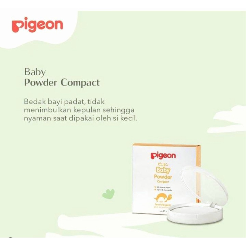 Pigeon Baby Powder Compact Hypoallergenic