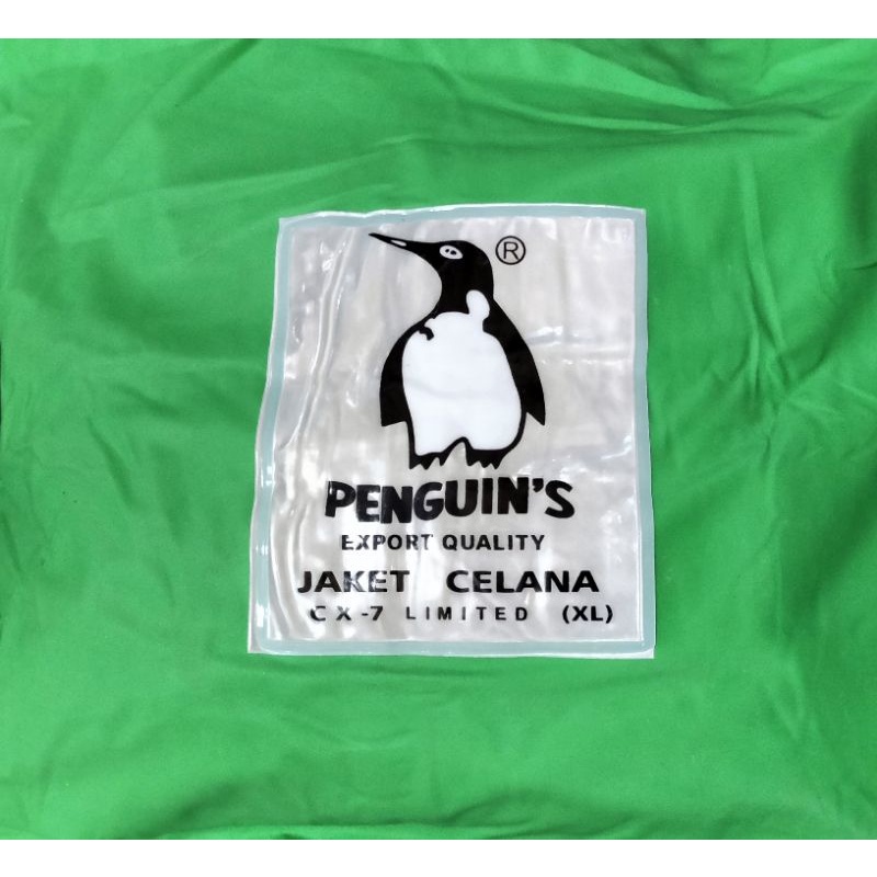 (CX-7 Limited ( XL ) Penguin's Export Quality) JAS HUJAN JAKET CELANA