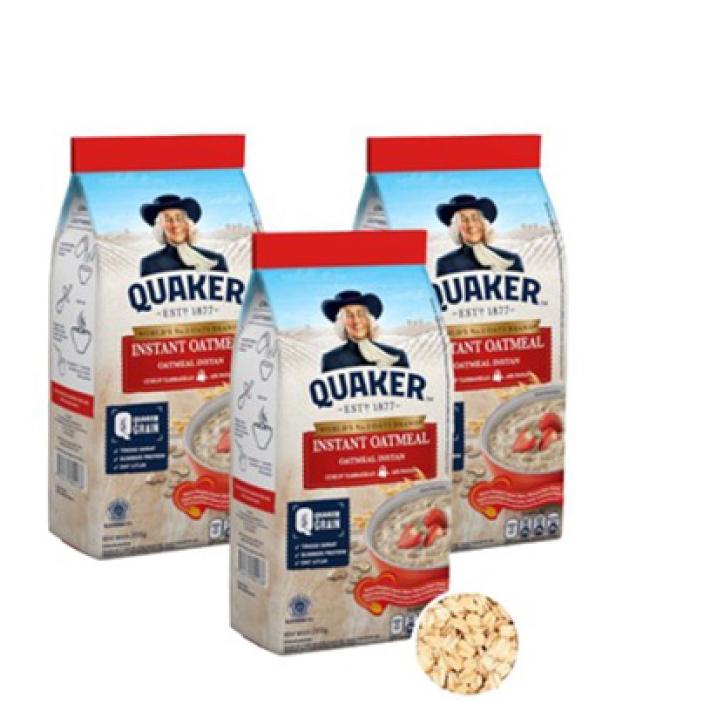 

ぴ Quaker Instant Oatmeal 3 x 200 gr ㊓