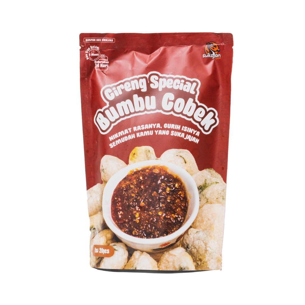 

Sukajan Cireng Special Bumbu Cobek (isi 20)
