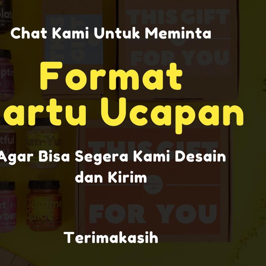 

4.4 Promo >> HAMPERS CRUNCHY CHOCO JAR by SnackLab Gift Box Souvenir Parcel/ Ulang Tahun Birthday Wisuda Wedding