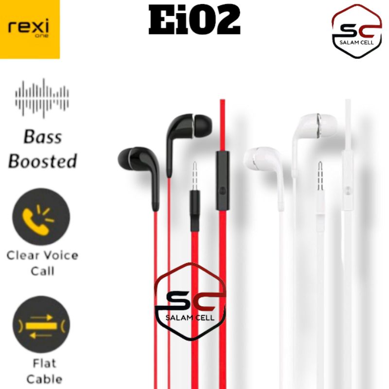 Headset Rexi Ei02 Bass Bosted Original