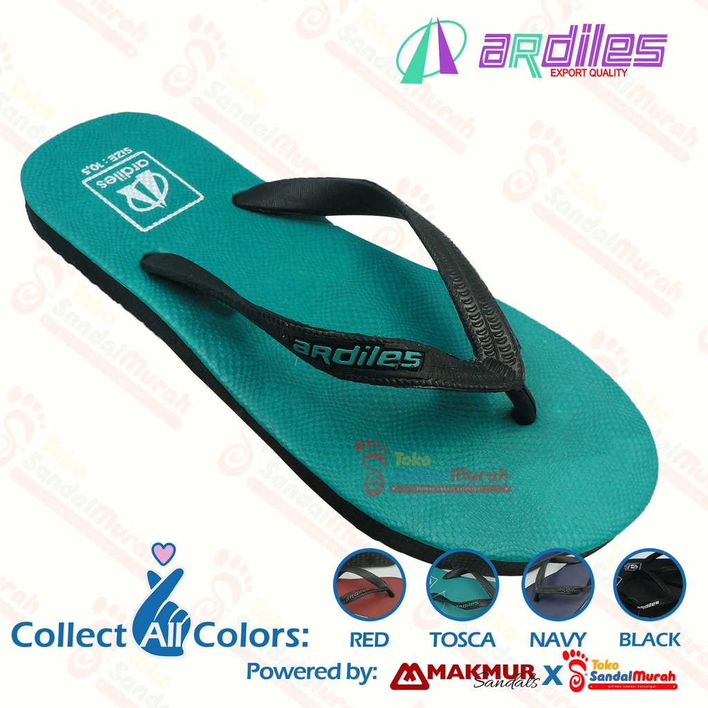 Toko Sendal Murah - Sandal Jepit Ardiles Unisex / Sandal Jepit Nyaman / Sandal Jepit Murah Warna Soft / Sandal Jepit Empuk [Toko Sendal Murah M 02 Ardiles Legian]