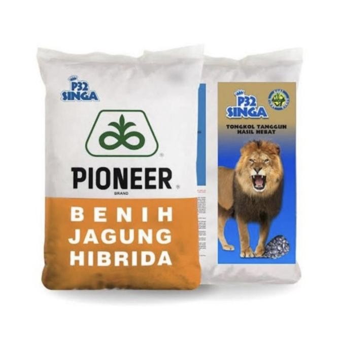 ELV32 ASLI Benih Pioneer P32 Singa Bibit Jagung Hibrida Kemasan asli 5kg 3939