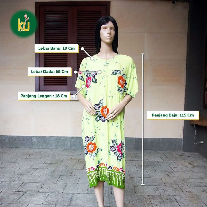 Daster Sunan KUH Batik Kencana Ungu