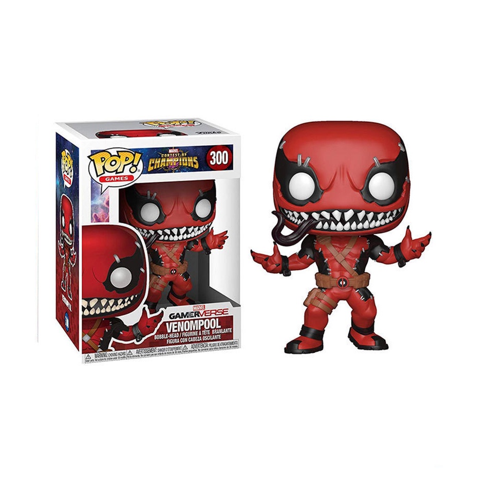 Kaos POP Movies Venomized Venompool300# Racun Kematian82# Exclusive Deadpool the Duck Nya Bebek230# Mainan Koleksi Model Action Figure